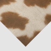 Moderne Elegante Kuh Imitate Leather Collection Seidenpapier (Ausschnitt)