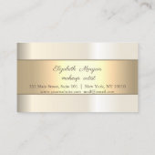 Moderne elegante, leuchtende Stripe-Loyalitätskart Treuekarte (Rückseite)