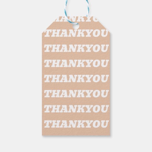 Moderne Elegante Liebe im First Spritz Brautparty Geschenkanhänger (Rückseite)