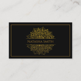 Moderne elegante Lux Gold Business Card Visitenkarte