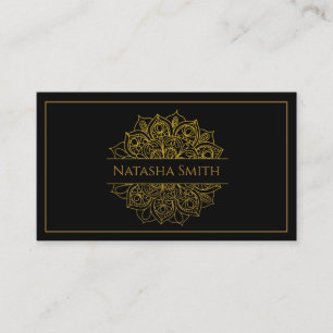 Moderne elegante Lux Gold Business Card Visitenkarte