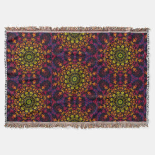 Moderne elegante Mandala-Wurfdecke Decke
