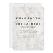 Moderne elegante Marmorhochzeit