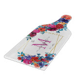 Moderne elegante mexikanische Fiesta-Blume Schneidebrett (Ecke)