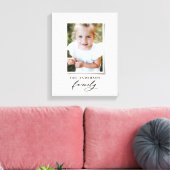 Moderne elegante minimale Foto-Imitate, Leinwand (Insitu (Wohnzimmer))