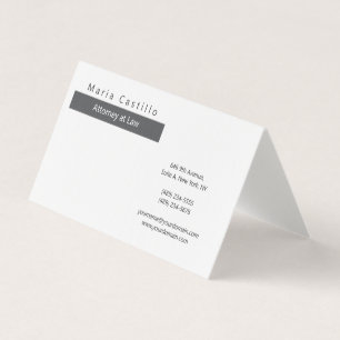 Moderne elegante Minimalist Visitenkarten