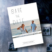 Moderne elegante Minimalistische Foto-Hochzeit