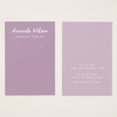 Moderne Elegante minimalistische Ohrring-Grafikkar (Vorne & Hinten)