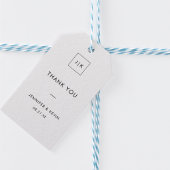 Moderne Elegante Mit Monogramm Minimalistisch Viel Geschenkanhänger