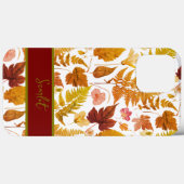 Moderne, elegante Mitte zwischen Frühlings-Blätter Case-Mate iPhone Hülle (Rückseite (Horizontal))