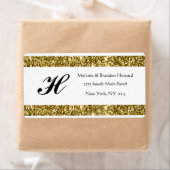 Moderne, elegante Monogram-Monogramminitials (Insitu)