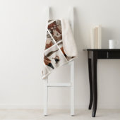 Moderne, elegante Multi-Foto Collage Schwarz und W Sherpadecke (Beispiel)