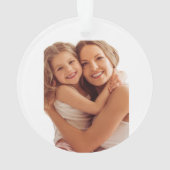 Moderne elegante Muttertag|Für immer Freund Ornament (Rückseite)