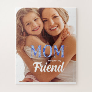 Moderne elegante Muttertag  Für immer mein Freund Puzzle