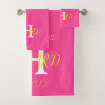 Moderne elegante Neon Hot Pink Yellow Wedding