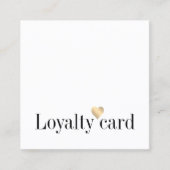 Moderne Elegante New Orleans Club Treuekarte (Vorderseite)