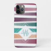 Moderne Elegante Pinselstriche Chic Script Name Case-Mate iPhone Hülle (Rückseite)