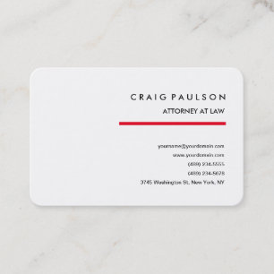 Moderne elegante professionelle minimalistische ro visitenkarte