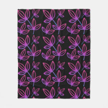 Moderne elegante rosa Blätter