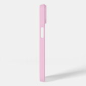 Moderne elegante rosa Monogramm-Initialen Case-Mate iPhone Hülle (Rückseite / Rechts)