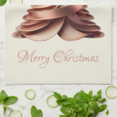 Moderne Elegante Rose Geschirrtuch (Gefaltet)