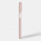 Moderne elegante Rose Gold Glitzer Sequins Case-Mate iPhone Hülle (Rückseite / Rechts)