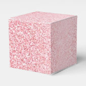 Moderne, elegante Rose Gold Template Geschenkschachtel (Vorderseite)