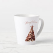 Moderne Elegante Rose Milchtasse (Rechte Ecke)