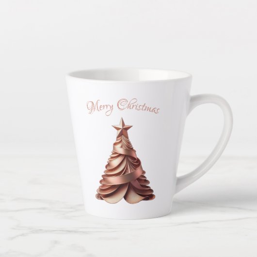 Moderne Elegante Rose Milchtasse (Rechts)