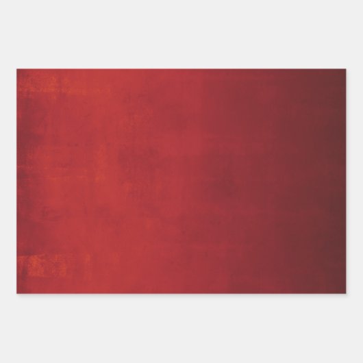 Moderne Elegante Rot Rustikal Abstrakt gestreift Geschenkpapier Set (Vorderseite)