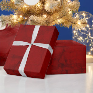 Moderne elegante rote Marmor  Geschenkpapier