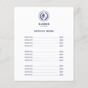 Moderne, elegante Salonpreise Dienstleistungen Fly Flyer