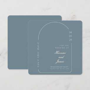 Moderne elegante "Save the Date"-Hochzeitskarte Save The Date