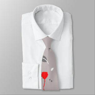 Moderne Elegante Schicke Blume Krawatte