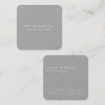 Moderne Elegante Schlichte Berufliche Premium Gray