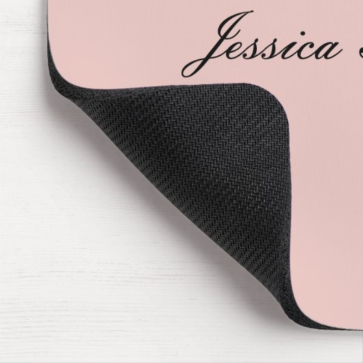 Moderne Elegante Schlichte Bezeichnung Berufliche Mousepad (Ecke)