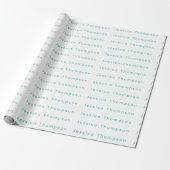 Moderne Elegante Schlichte Einfache Professionelle Geschenkpapier (Ungerollt)