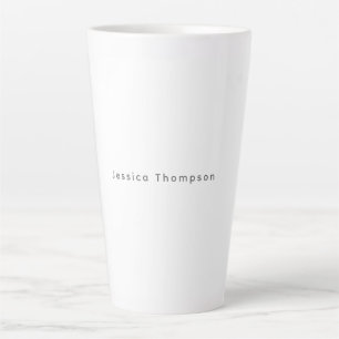 Moderne Elegante Schlichte Einfache Professionelle Milchtasse