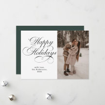 Moderne elegante Schriftfoto-Collage Weihnachten