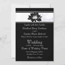 Moderne elegante, schwarz-graue Wasserlilie