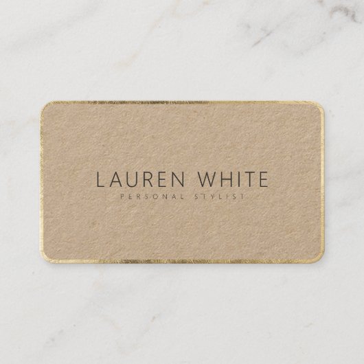 Moderne elegante, schwarz-minimalistische goldene visitenkarte (Vorderseite)