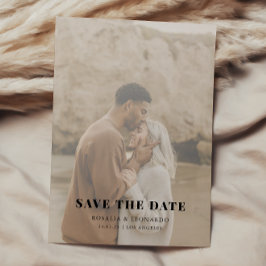 Moderne elegante Schwarz-Weiß-Hochzeit Einladung