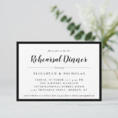 Moderne Elegante Schwarz-Weiß-Probe (Stehend Vorderseite)