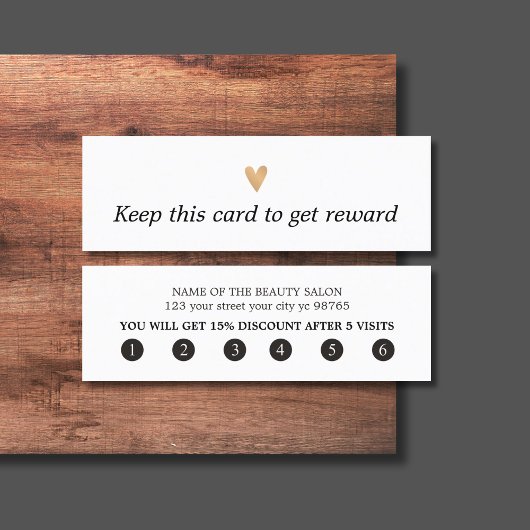 Moderne Elegante Schwarz-weiße Imitats Goldenes He Treuekarte