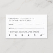 Moderne Elegante Schwarze Imitate Goldene Schönhei Treuekarte (Rückseite)