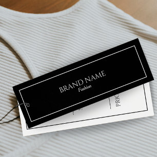 Moderne elegante schwarze und weiße Anhänger