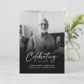 Moderne, elegante Script-Feier zur Beerdigung des Programm (Stehend Vorderseite)