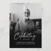 Moderne, elegante Script-Feier zur Beerdigung des Programm (Vorderseite)