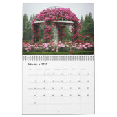Moderne, elegante Script Gardens und Parks 20xx Kalender (Feb 2027)