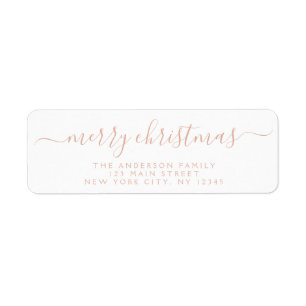 Moderne, elegante Script Typografie Frohe Weihnach